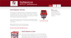 Desktop Screenshot of pencildispensers.com